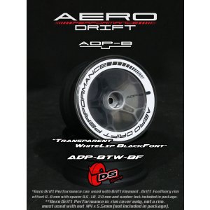 画像: AERO DRIFT PERFORMANCE : Flat Transparent / White Lip