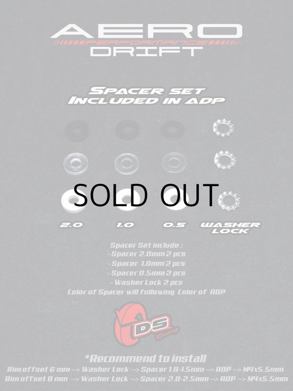 画像2: AERO DRIFT PERFORMANCE : Sloped Transparent / Black Lip