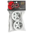 画像2: DRIFT ELEMENT SERIES RIM：White 5Spokes White Lip Black Rivets