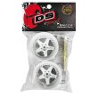画像2: DRIFT ELEMENT SERIES RIM：White 5Spokes White Lip Silver Rivets