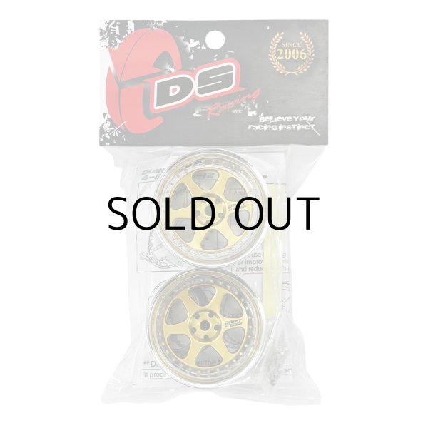 画像2: DRIFT ELEMENT SERIES RIM：Gold 6Spokes Chrome Lip Gold Rivets