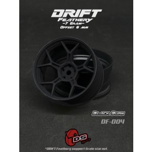 画像: DRIFT FEATHERY RIM:Black Matte