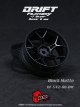 画像: DRIFT FEATHERY RIM：5Y Spokes Black Matte Offset 8mm