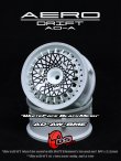画像1: AERO DRIFT：Sloped White / Black Mesh