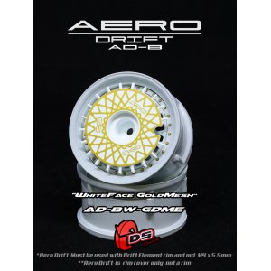 画像: AERO DRIFT：Flat White / Gold Mesh
