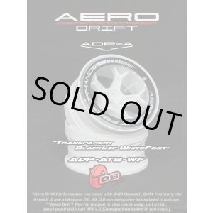 画像: AERO DRIFT PERFORMANCE : Sloped Transparent / Black Lip