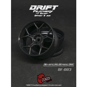 画像: DRIFT FEATHERY RIM：Black Hi Gloss 2K