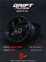 画像: DRIFT FEATHERY RIM：5Y Spokes BLACK Super Soft Offset 6mm