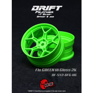 画像: DRIFT FEATHERY RIM：Flu Green Hi Gloss 2K