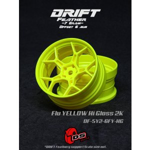 画像: DRIFT FEATHERY RIM：Flu Yellow Hi Gloss 2K