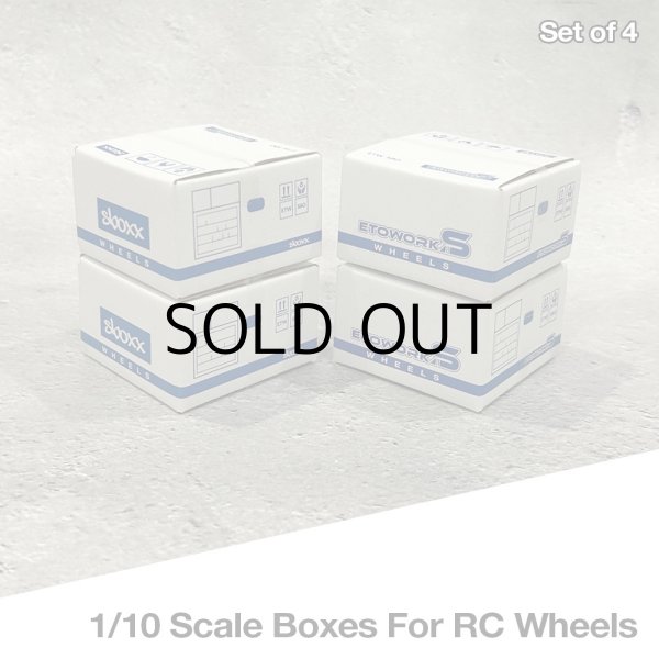 画像2: 1/10 Scale Boxes For RC Wheels（4枚組）