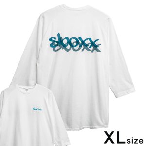 画像: SBOXX 3/4 sleeves Raglan Shirt White (XL Size)