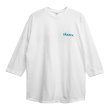 画像2: SBOXX 3/4 sleeves Raglan Shirt White (XL Size)