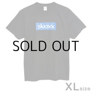 画像: SBOXX Black T-shirt with Blue Square Logo(XL size)