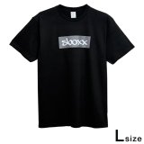 画像: SBOXX Black T-shirt with Gray Square Logo（L size）