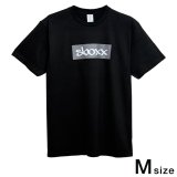 画像: SBOXX Black T-shirt with Gray Square Logo（M size）