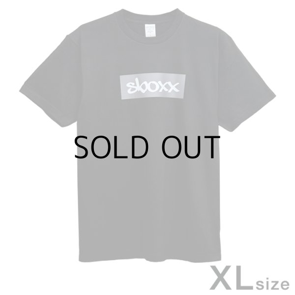 画像1: SBOXX Black T-shirt with Gray Square Logo（XL size）