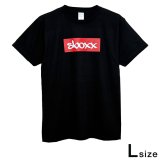 画像: SBOXX Black T-shirt with Red Square Logo（L size）