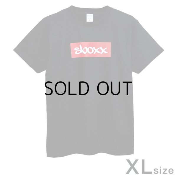画像1: SBOXX Black T-shirt with Red Square Logo（XL size）