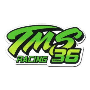 画像: TMS Racing Sticker Green Kazumi Takahashi Model