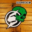 画像2: SLEDNECKS  12inch Arrow Sticker (Neon Green)