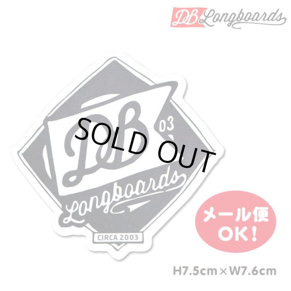 画像1: DB Longboards Logo Sticker 【メール便OK】