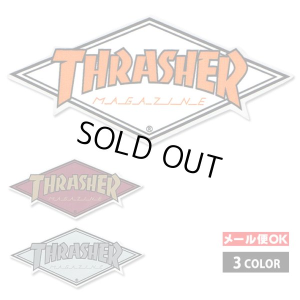 画像1: Thrasher Magazine Diamond Logo sticker 【全3色】