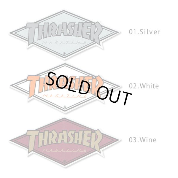 画像3: Thrasher Magazine Diamond Logo sticker 【全3色】