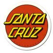 画像1: SANTA CRUZ Skateboards Classic Dot sticker （Red）　【メール便OK】