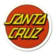 画像1: SANTA CRUZ Skateboards Classic Dot sticker （Red）　【メール便OK】