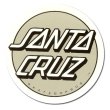 画像1: SANTA CRUZ Skateboards Classic Dot sticker （Silver）　【メール便OK】