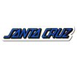 画像1: SANTA CRUZ Skateboards Strip sticker （Blue）　【メール便OK】