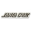 画像1: SANTA CRUZ Skateboards Strip sticker （White）　【メール便OK】