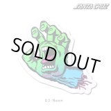 画像: SANTA CRUZ Skateboards Screming Hand sticker （Neon）S 【メール便OK】