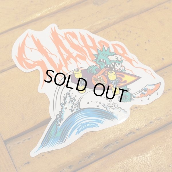 画像2: Santa Cruz  Skateboards Slasher Sticker　【メール便OK】
