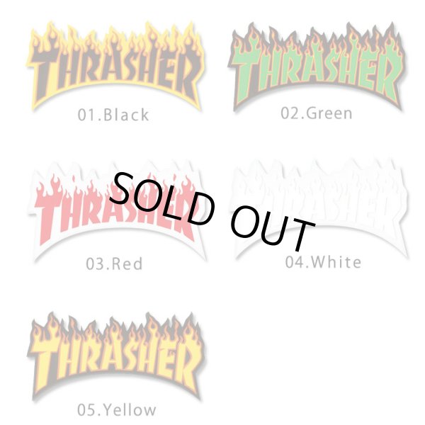 画像3: Thrasher  Flames sticker Ssize【全5種】