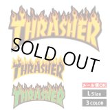 画像: Thrasher  Flames sticker Lsize【全3種】