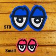 画像3: Krooked  Eyes Small Sticker Neon Orange 【メール便OK】