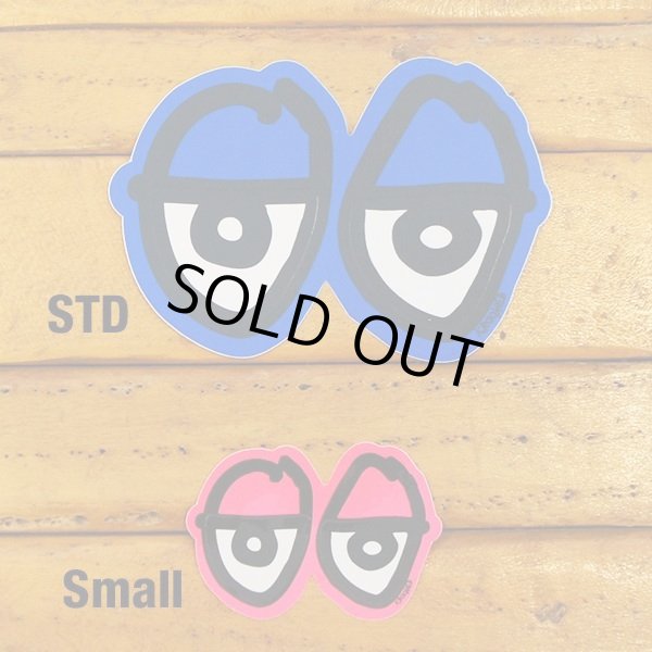 画像3: Krooked  Eyes Small Sticker Neon Pink 【メール便OK】