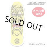 画像: SANTA CRUZ Rob Face Clear Mylar Sticker　【メール便OK】