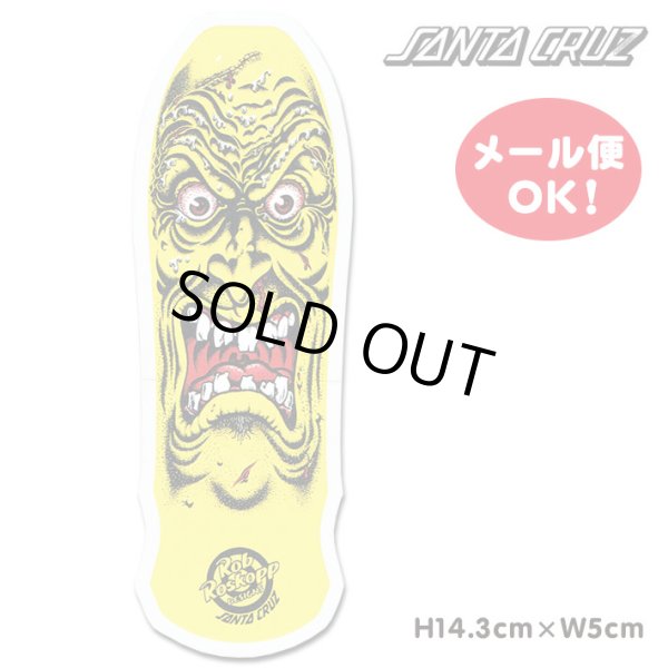 画像1: SANTA CRUZ Rob Face Clear Mylar Sticker　【メール便OK】