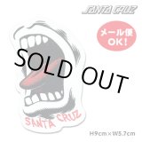 画像: SANTA CRUZ Screaming Mouth Clear Mylar Sticker　【メール便OK】