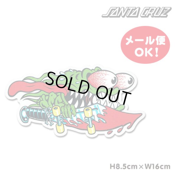 画像1: SANTA CRUZ Slasher Clear Mylar Sticker 【メール便OK】