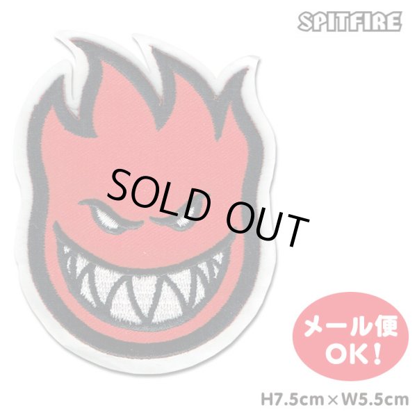 画像1: Spitfire Wheels  Bighead Patch Red Sticker