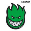画像1: Spitfire Wheels  Devil Head 6" Sticker  Green 【メール便OK】