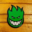画像2: Spitfire Wheels  Devil Head 6" Sticker  Green 【メール便OK】