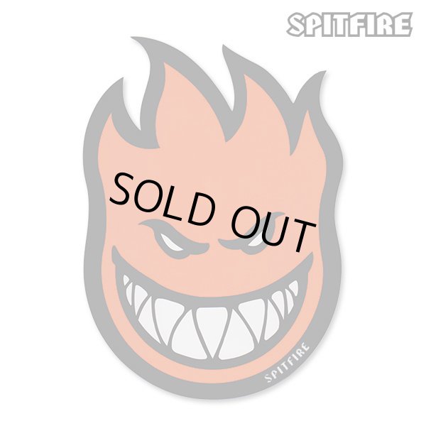 画像1: Spitfire Wheels  Devil Head 6" Sticker Orange 【メール便OK】