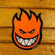 画像2: Spitfire Wheels  Devil Head 6" Sticker Orange 【メール便OK】