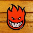 画像2: Spitfire Wheels  Devil Head 6" Sticker Red 【メール便OK】