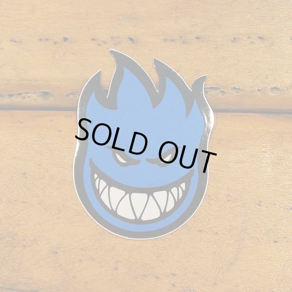 画像2: Spitfire Wheels  Devil Head 3" Sticker  Blue　【メール便OK】